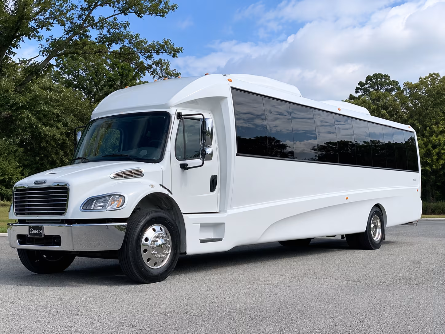 Orlando Bachelor & Bachelorette Transportation party bus exterior
