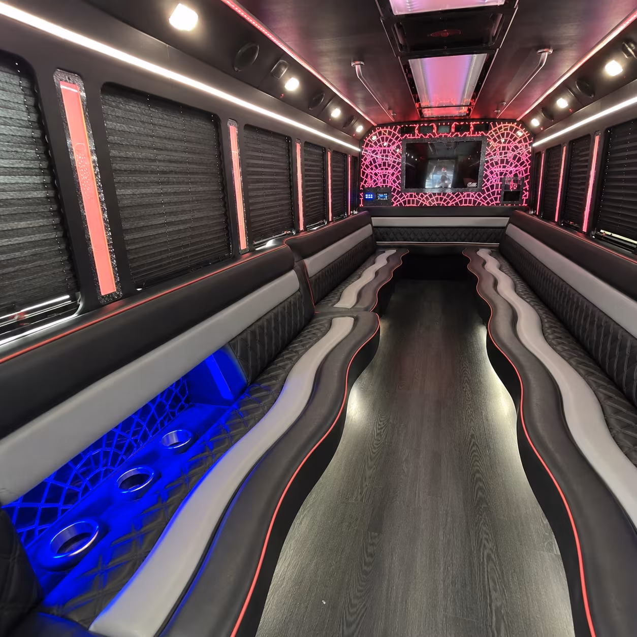 Orlando Bachelor & Bachelorette Transportation party bus exterior