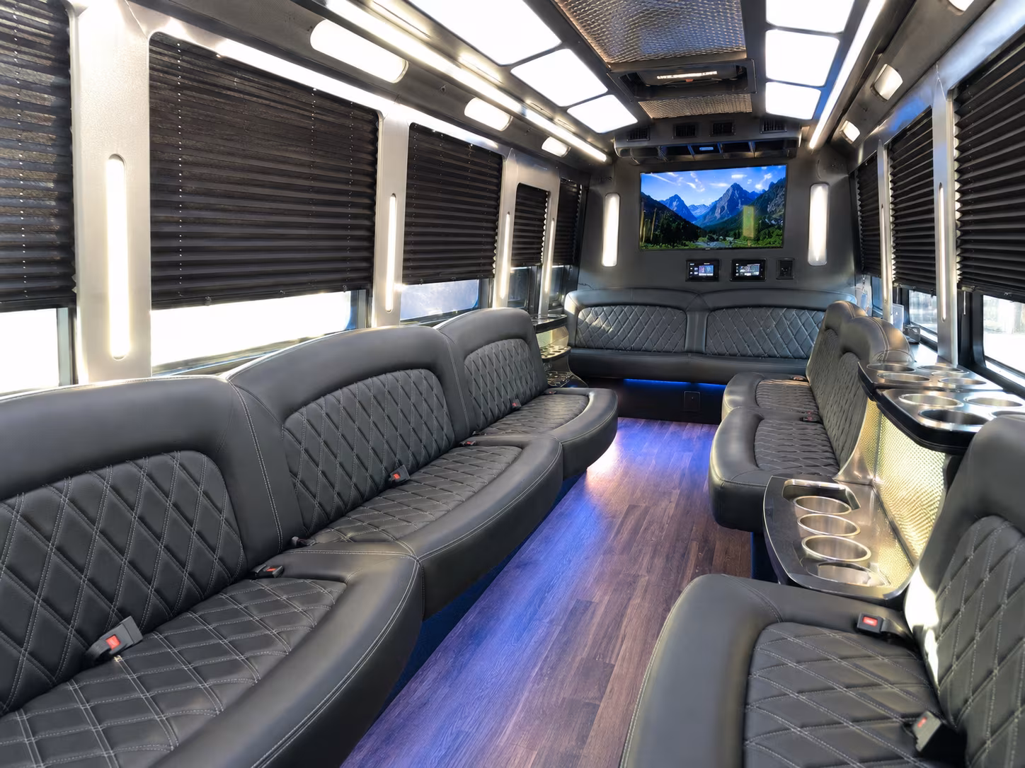Orlando Bachelor & Bachelorette Transportation party bus exterior