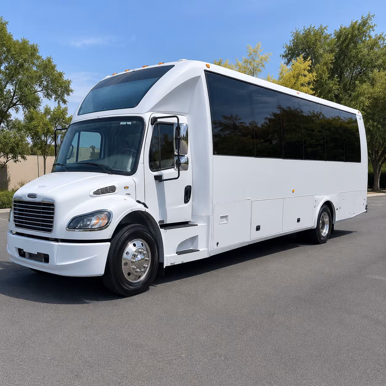 Orlando Birthday, Sweet 16, & Quinceañera Transportation party bus exterior