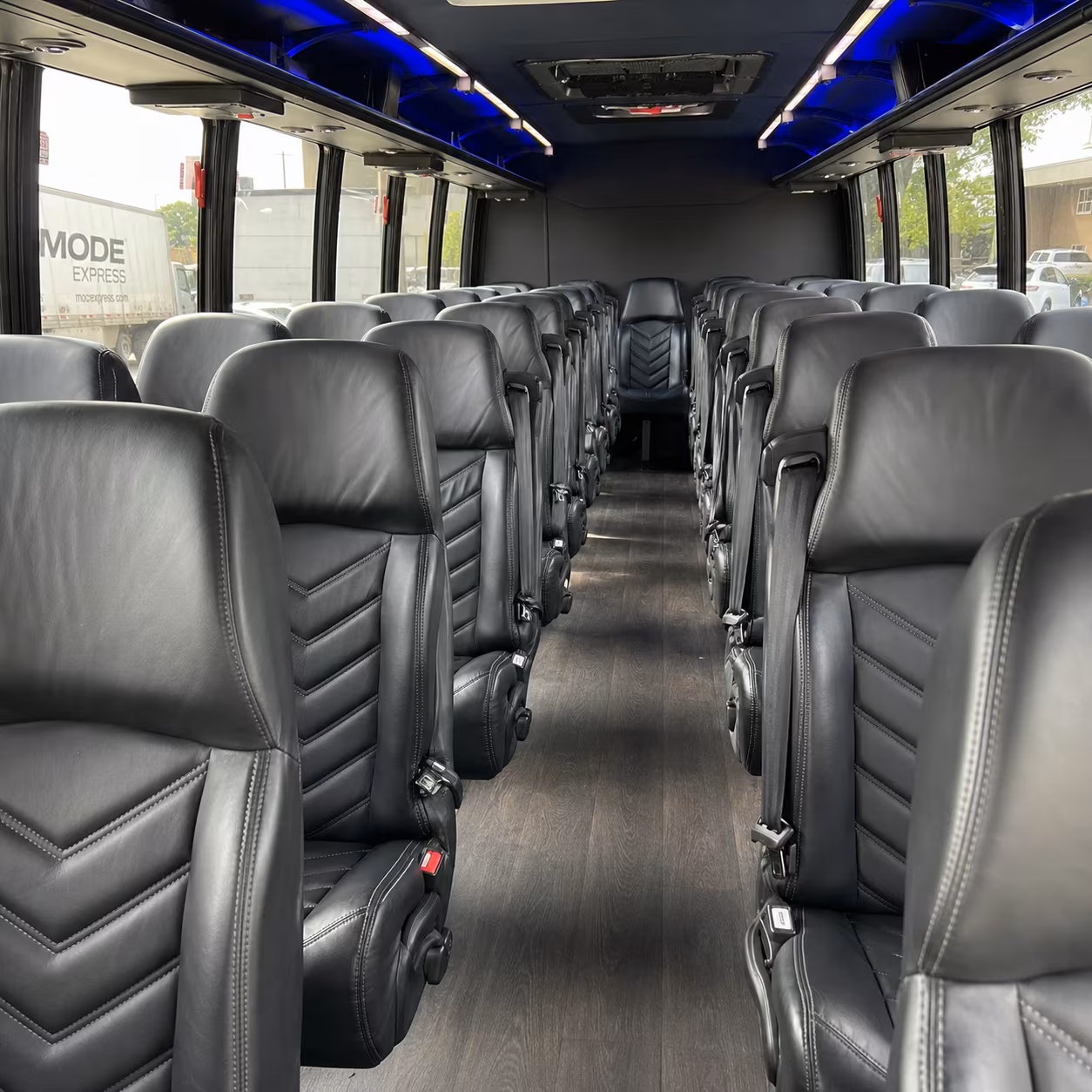 Orlando Corporate Transportation party bus exterior