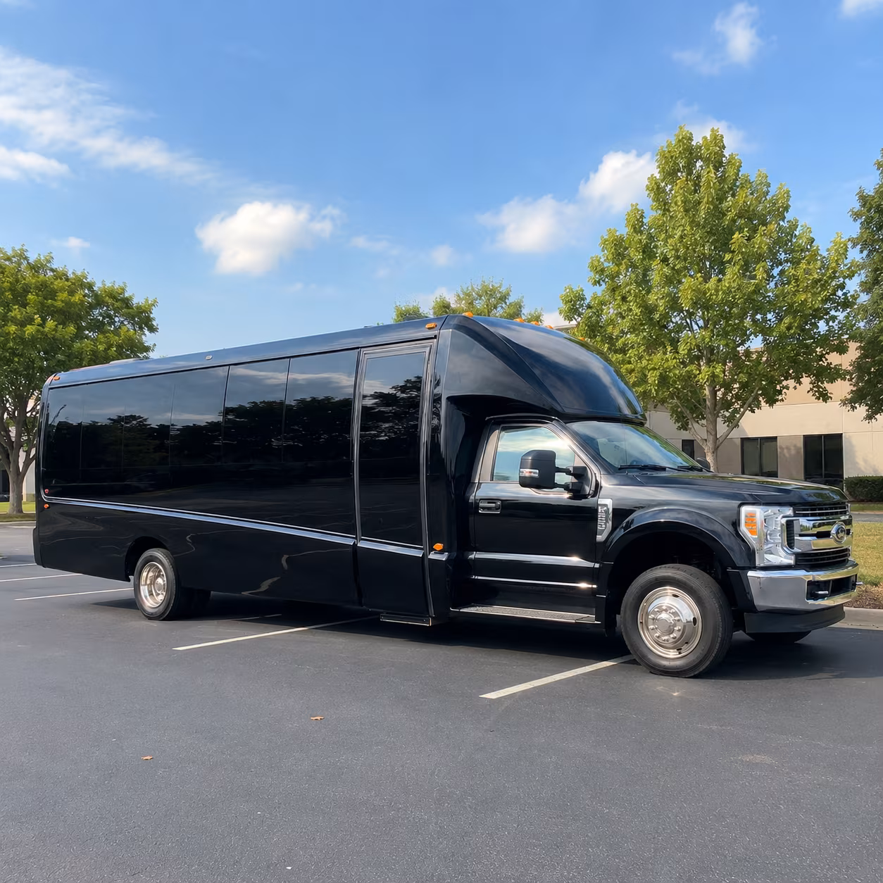 Orlando Corporate Transportation party bus exterior