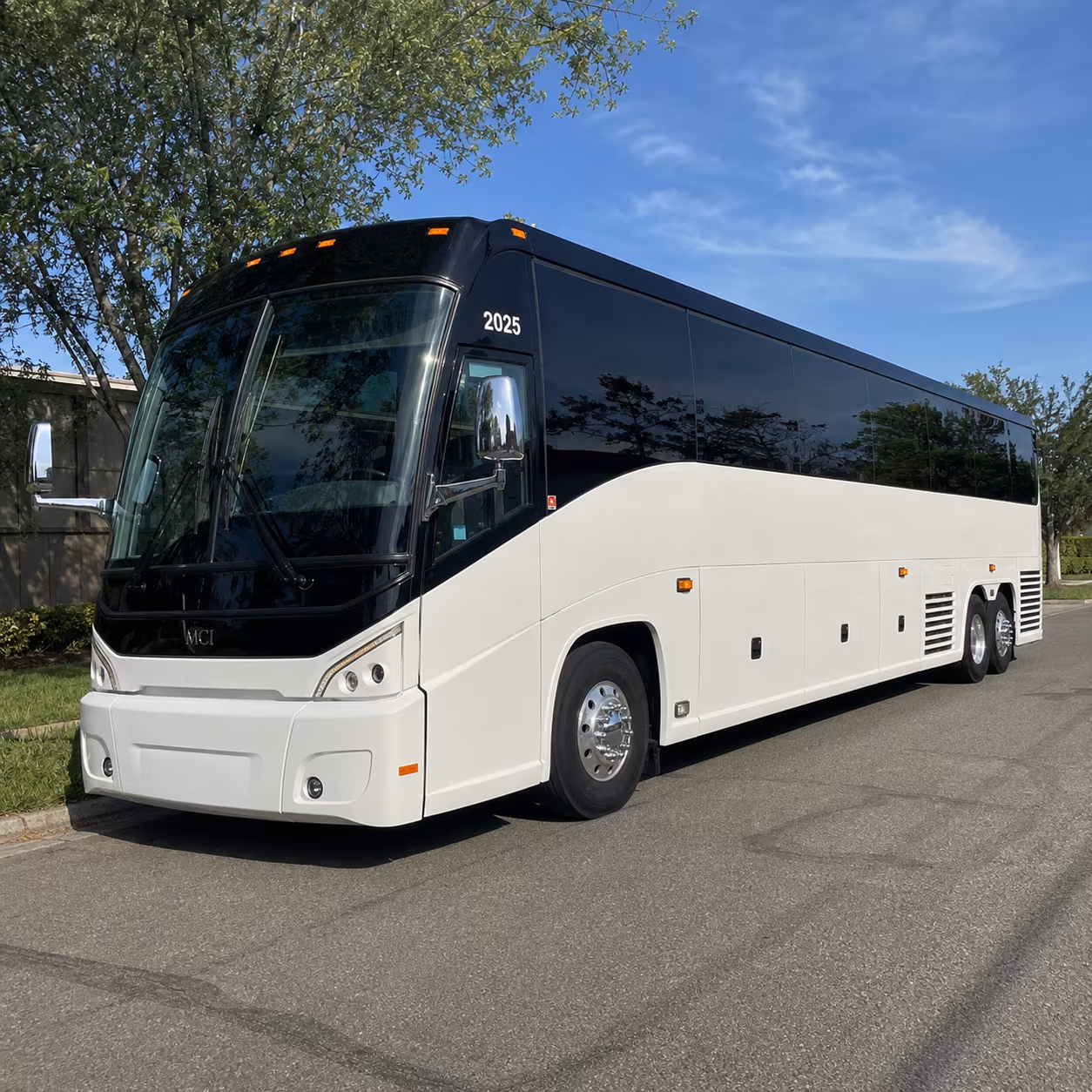 Orlando Corporate Transportation party bus exterior