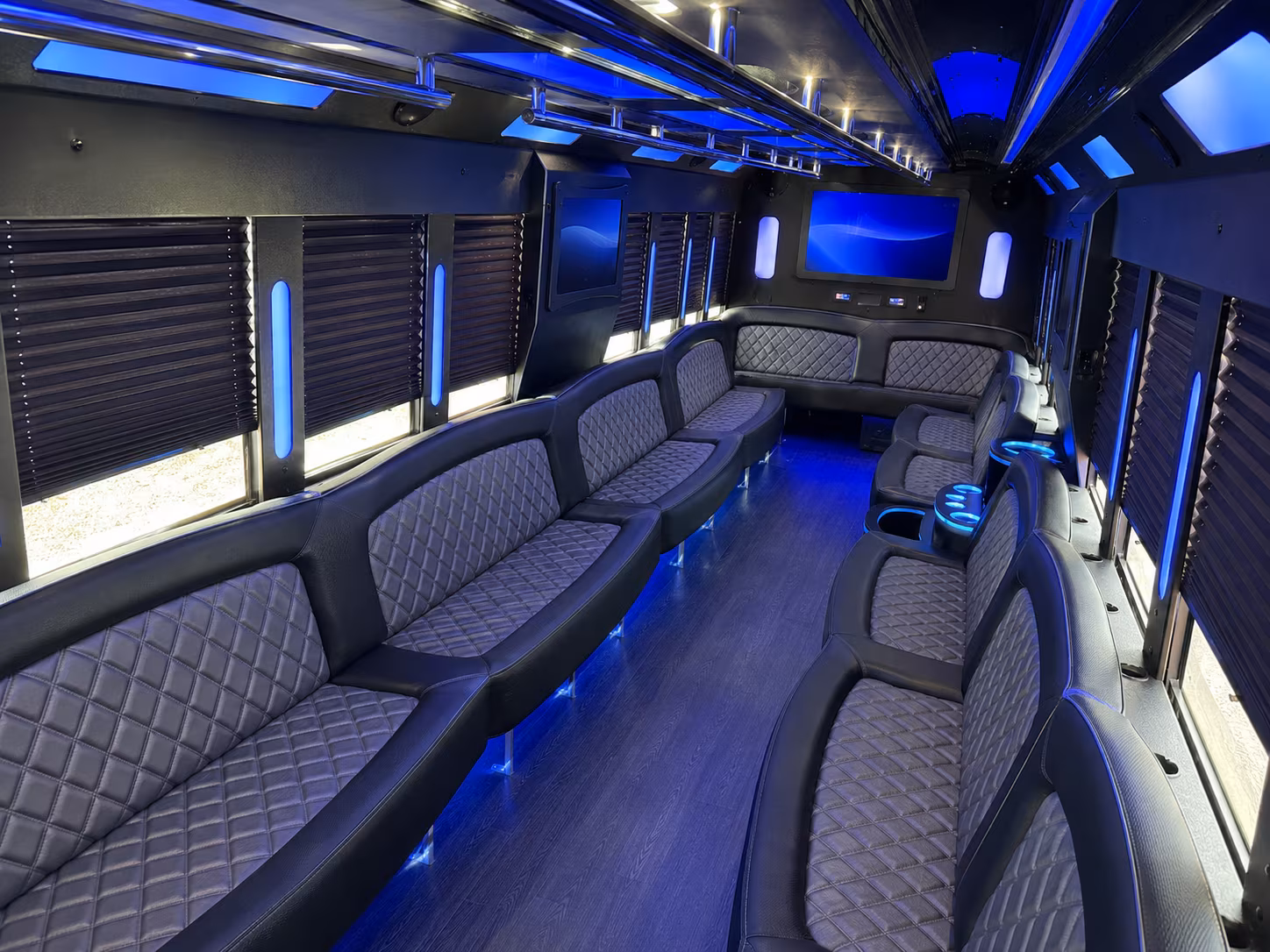 Orlando Prom & Homecoming Transportation party bus exterior