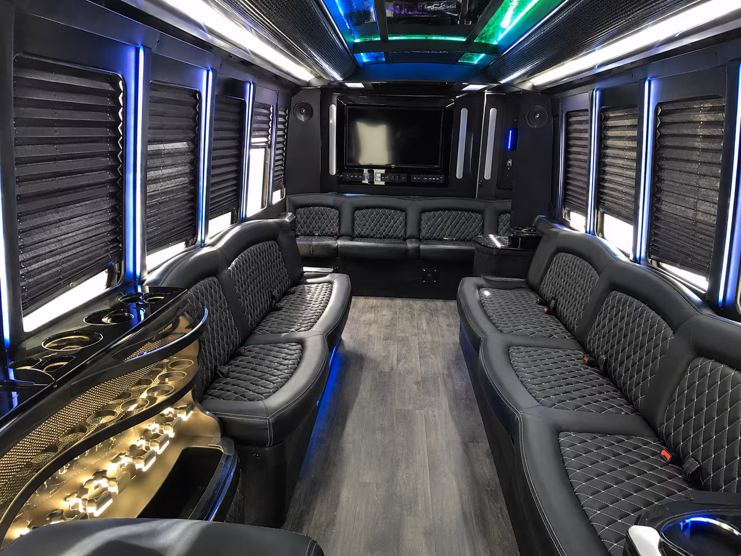 Orlando Prom & Homecoming Transportation party bus exterior
