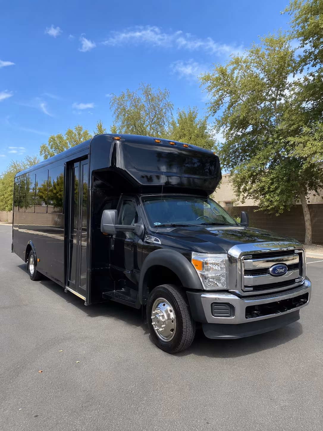 Orlando Prom & Homecoming Transportation party bus exterior