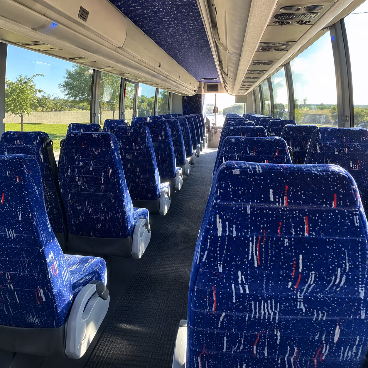 Orlando School Event Transportation party bus exterior