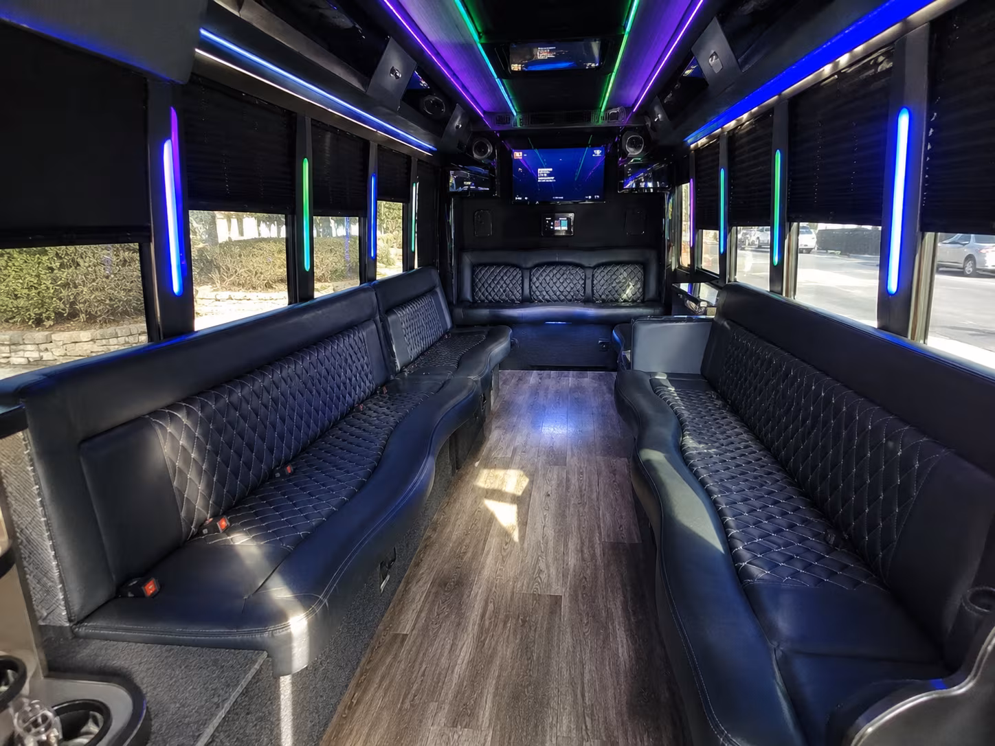 Orlando Winery Tour & Pub Crawl Transportation party bus exterior