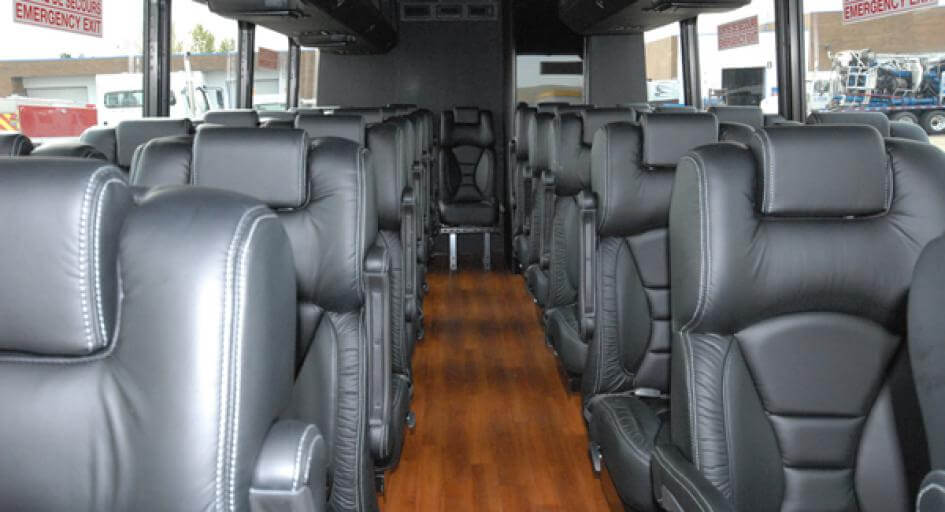 Coral Springs 20 Passenger Minibus Interior