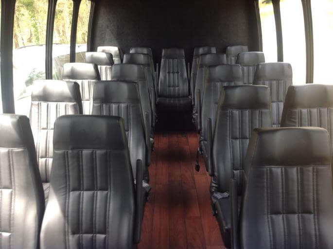 Homestead 30 Passenger Shuttle Bus Interior