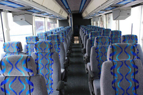 Miramar 40 Passenger Coach Bus Interior