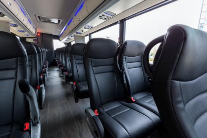 Miramar 45 Passenger Mini Coach Interior