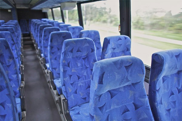 Coconut Creek 56 Passenger Motor Coaches Interior