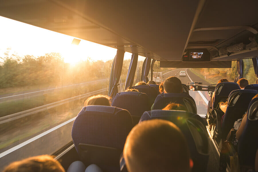 School Field Trip Bus Rentals in Davie